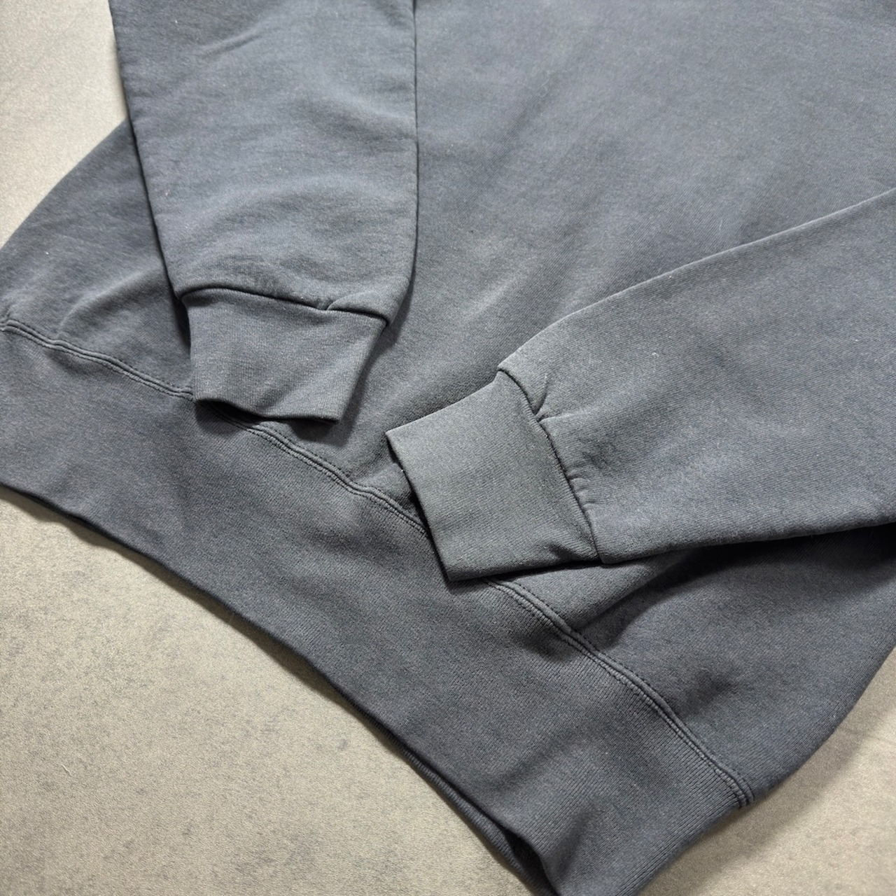 90s blank sweatshirt  "made in USA" black L 古着 - 7