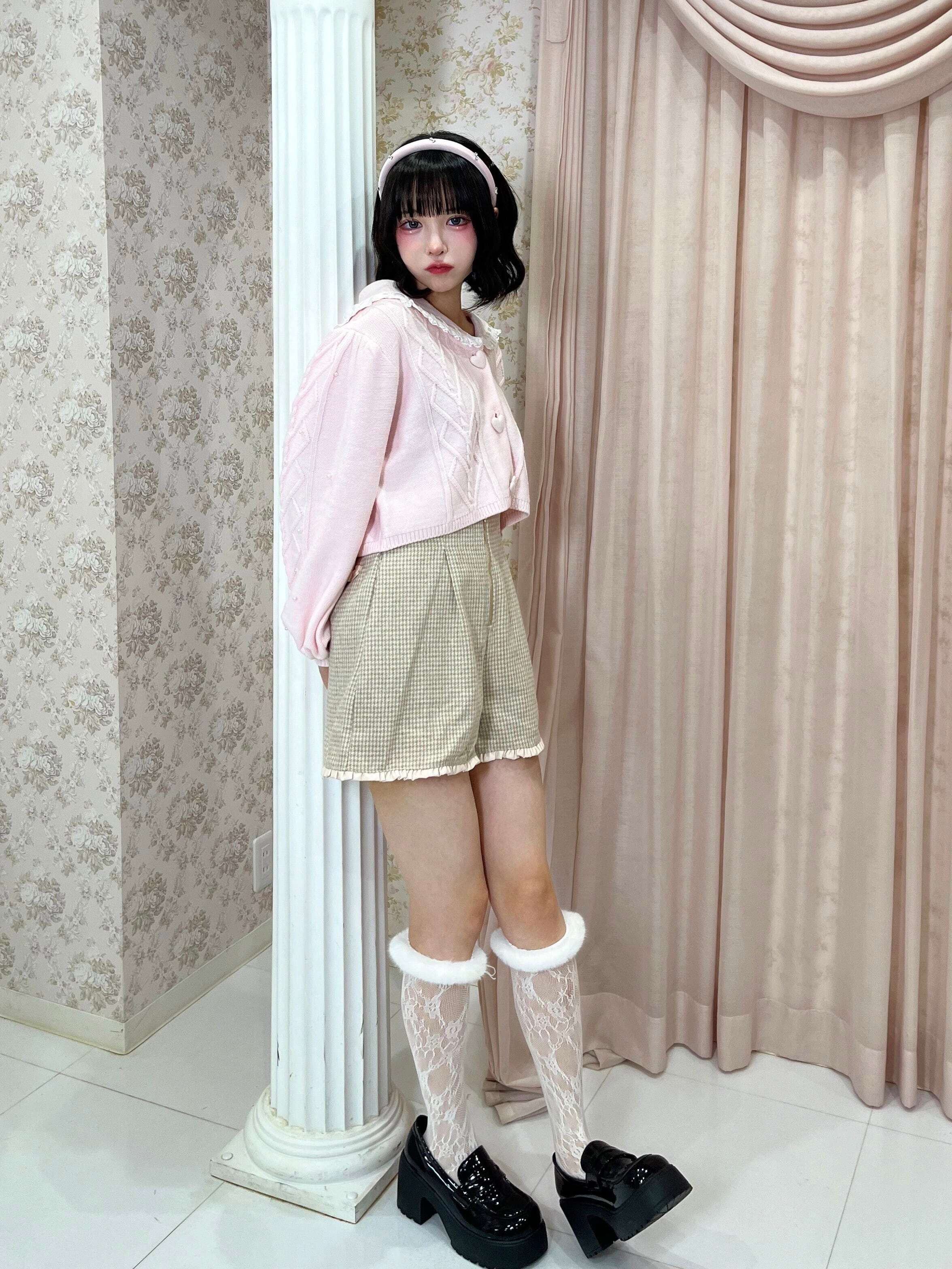 MELTIE front zip tuck pants