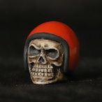 VINTAGE HELL'MET VALVE CAP /Orange