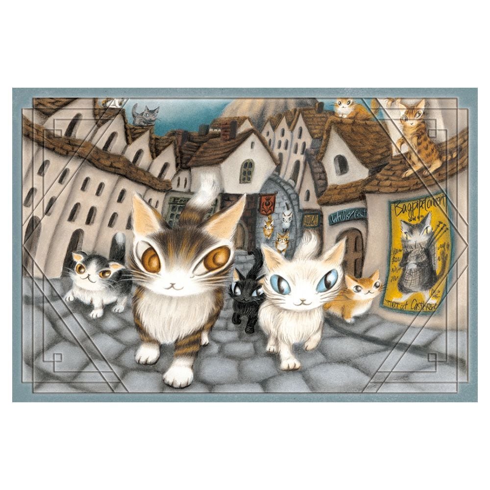 ポストカード SCO わちふぃーるど 猫ダヤン 猫雑貨 メッセージ  