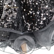 社交ダンス 衣装 タカダンス TAKADANCE ラテン ドレス ワンピース 黒 スパンコール フリル デモ 競技 ダンス パーティ 発表会 輝く パーティドレス ブラック系 フォーマル パーティー ダンス衣装 おしゃれ スパンコールドレス  黒スカート 可愛い ステージ衣装 レオタード エレガント 上品 コスチューム 社交ダンス用 パフォーマンス