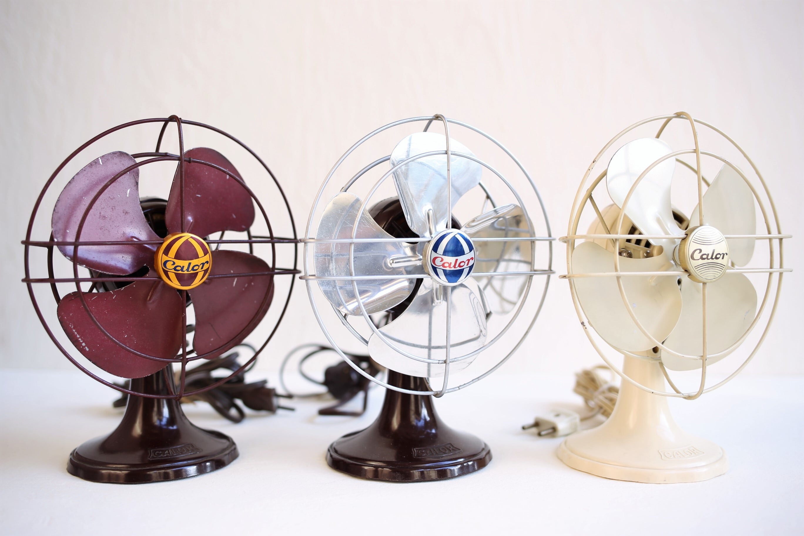 フランス アンティーク ヴィンテージ CALOR ミニ扇風機 ベークライト N