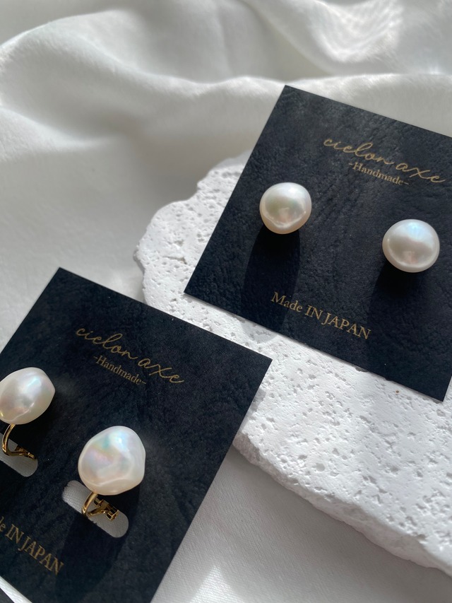 ～大ぶり一粒のバロックパール〜