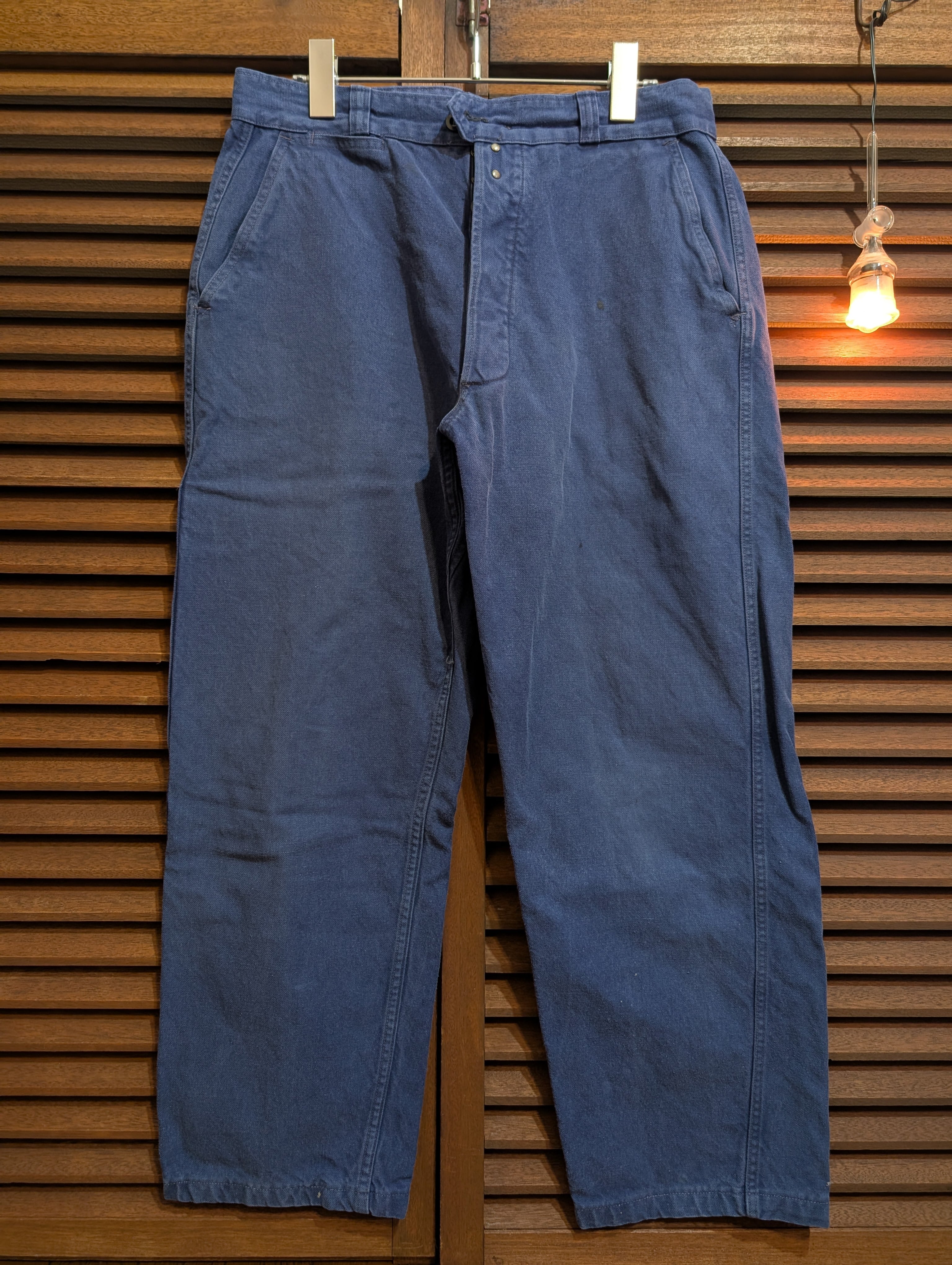 60s France EXTRA SAVO Cotton Twill Work Pants