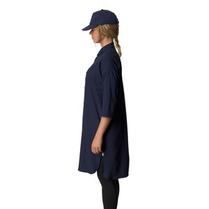 HOUDINI / Ws Route Shirt Dress / Blue Illusion