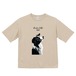 ボーダーコリー　ビックシルエットTシャツ