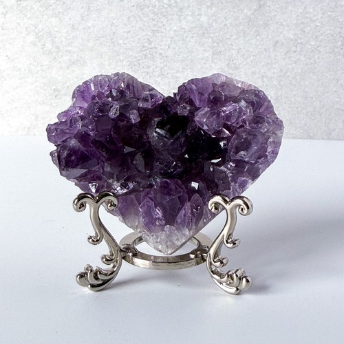 アメジスト ハートクラスター ＊ Amethyst ＊ 天然石