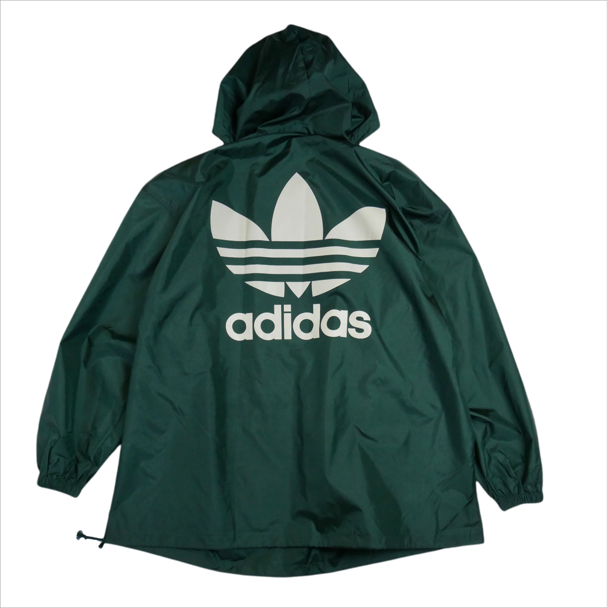 90s adidas descente pullover nylon jacket green | ハイカラ倉庫