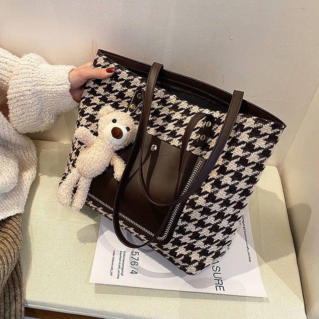 オータムウィンタースタイル 秋物 冬物 トートバッグ 手作りハンドバック76437853338