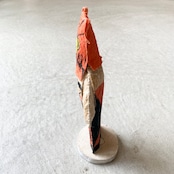 フォークアート 仮面の人形 フクロウ