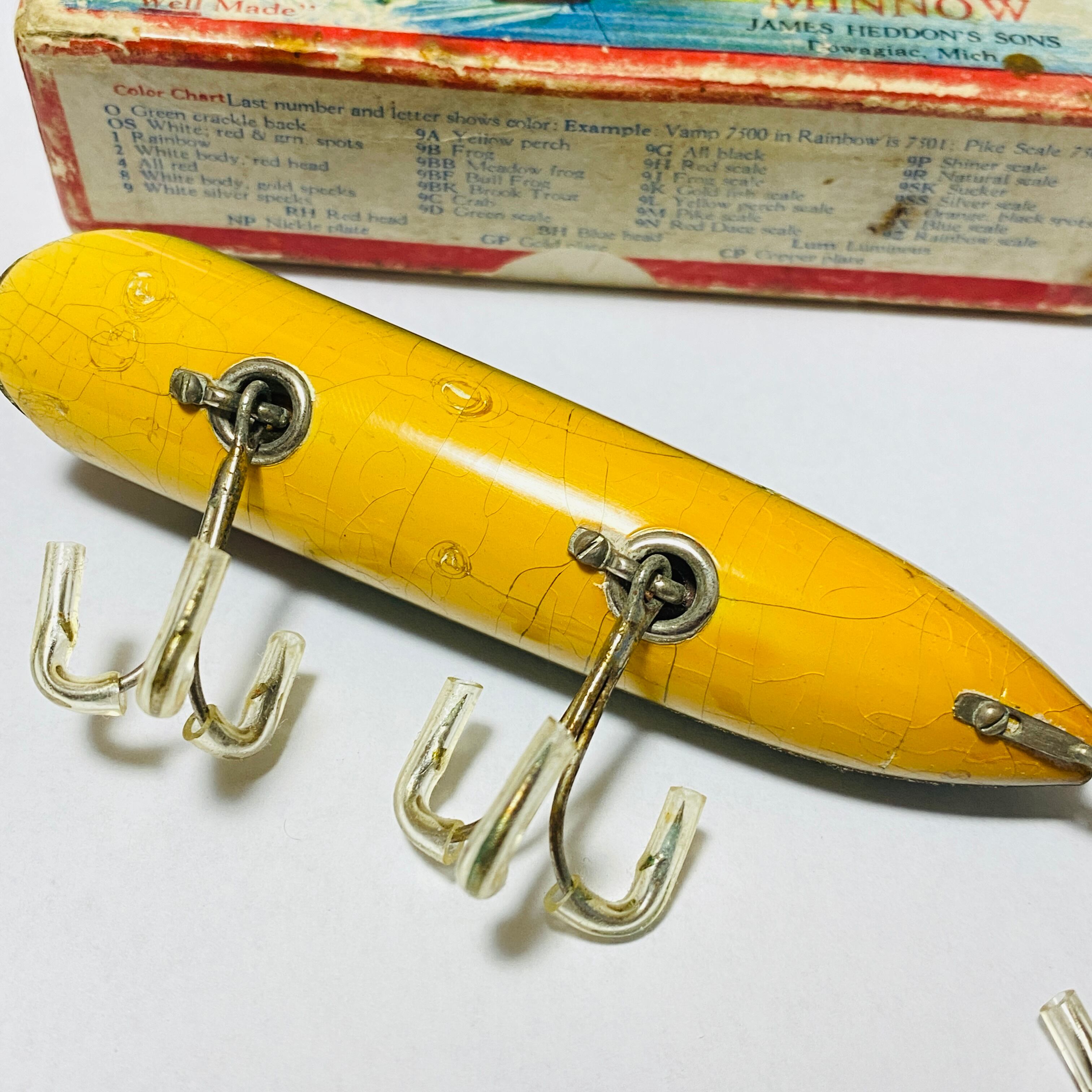 ヘドン ウッドヴァンプ グラスアイ エルリグ 1920年代 ストロベリー