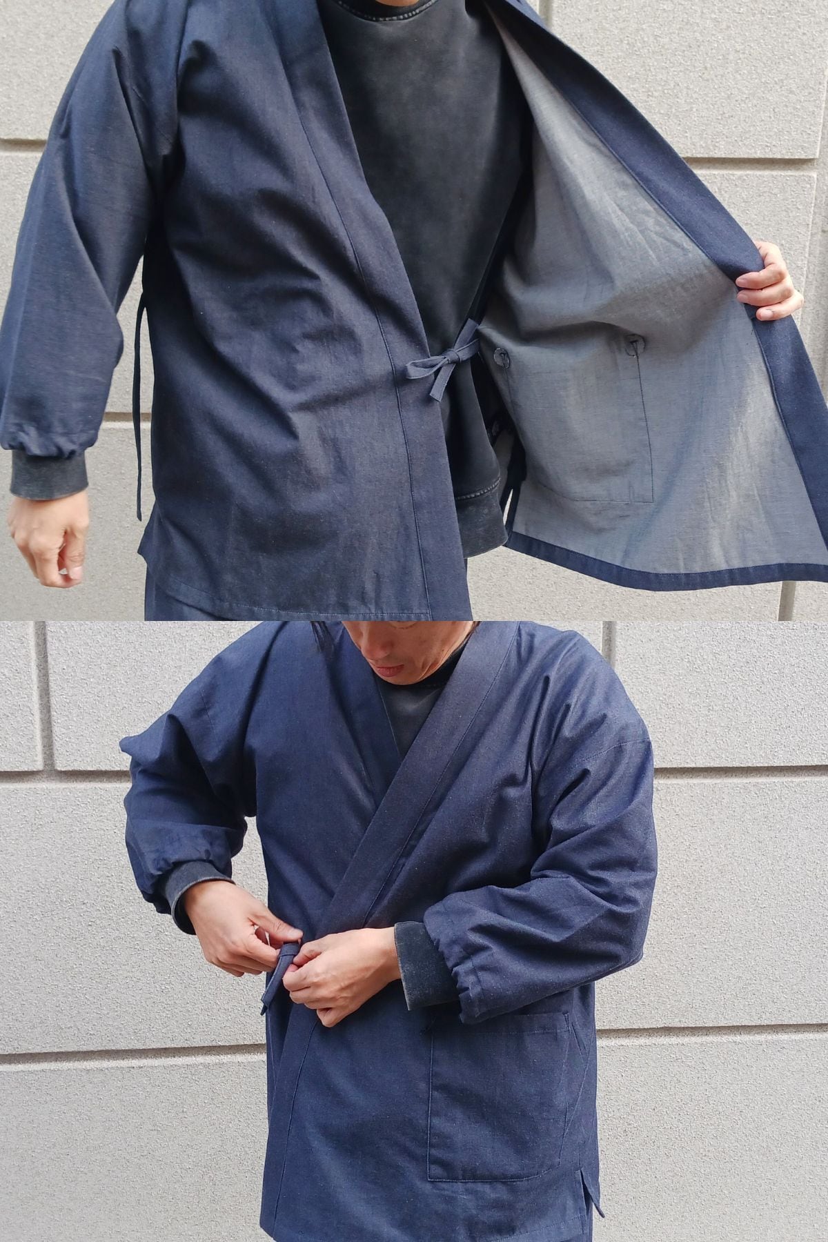 受注生産｜数量限定】清涼感を纏う「デニム作務衣-涼- / DENIM SAMUE