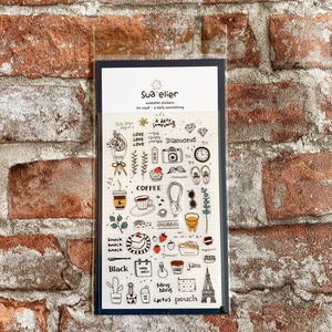 スワテリエ No.1046【a daily something】 suaterir ステッカー