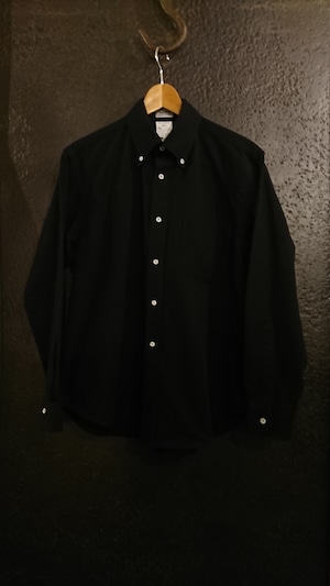 WASEW "B.D ONE OXFORD SHIRT" Black Color