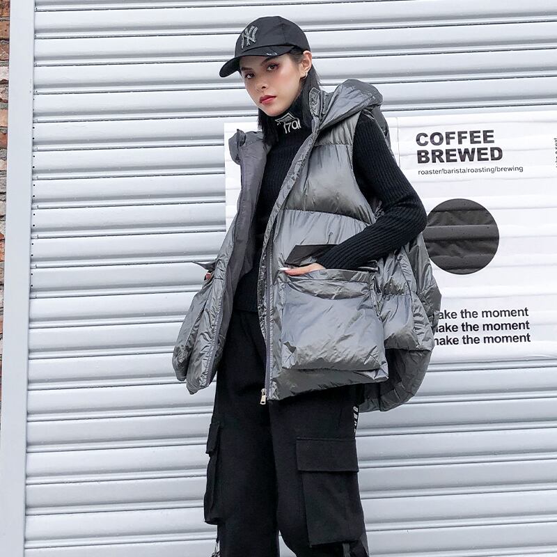 レディースルーズジャケット ウィンターショートフード コットン 大きめサイズ 冬物 ラブタオタオダレンハウス39431674369