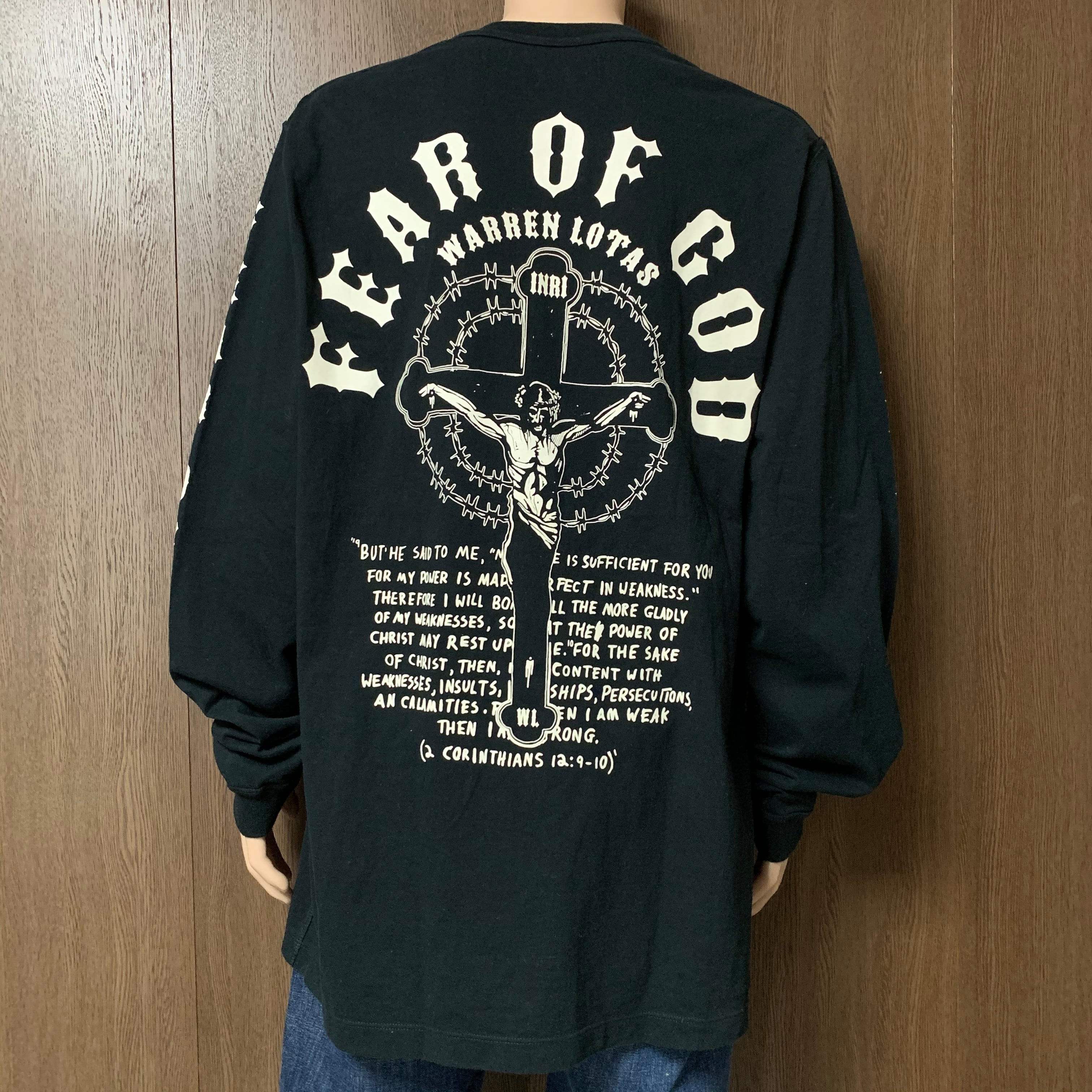 古着】FEAR OF GOD × WARREN LOTAS HEAVY JERSEY L/S TEE | 古着屋