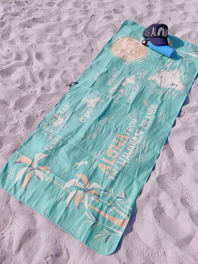 ビーチタオル ビーチマット / SURFER TOWEL HAWAII  Nick Kuchar