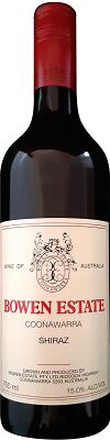 ボーエン・エステート・クナワラ・シラーズ S'22　Bowen Estate Coonawarra Shiraz S'22　