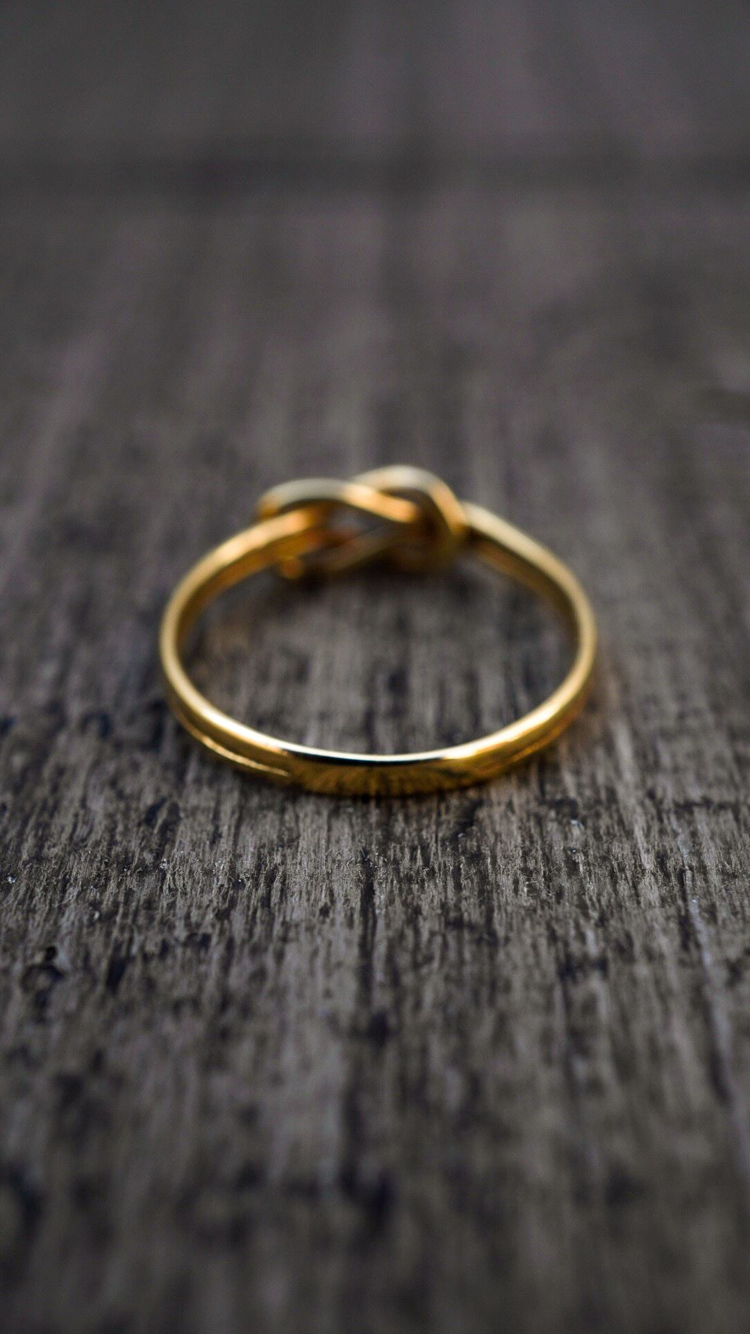 1978】U.K. VINTAGE 9ct イエロー ゴールド ノット リング 《9金 指輪 