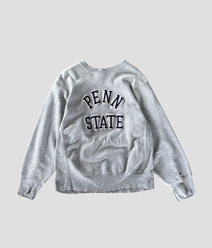 -Champion- Vintage 80s L PENN STATE Reverse Weave made in USA