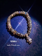 翼tasku×AMULET MOONコラボブレスレットクロスチャーム【Hibike】