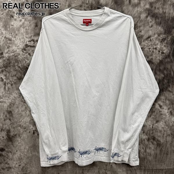 Supreme シュプリーム ロングスリーブTシャツ ホワイト S