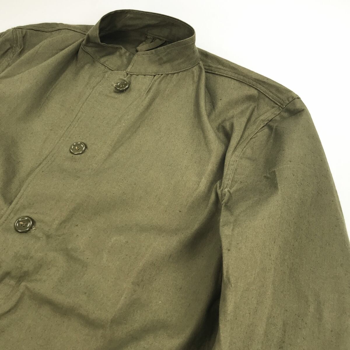 ヴィンテージオリジナルデッドストック50年代チェコ軍スタンドカラー