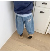 ザゴグマ / THE GOGUMA / バレル裏起毛デニムパンツ / 韓国子供服 / ジュニア / 26winter〖取寄〗*JS~JL*