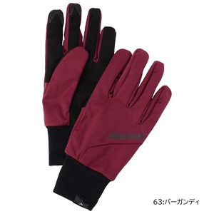 ミズノ手袋[ユニセックス]B2JYD535 ブレスサーモフリースグラブ 吸湿発熱 タッチパネル対応