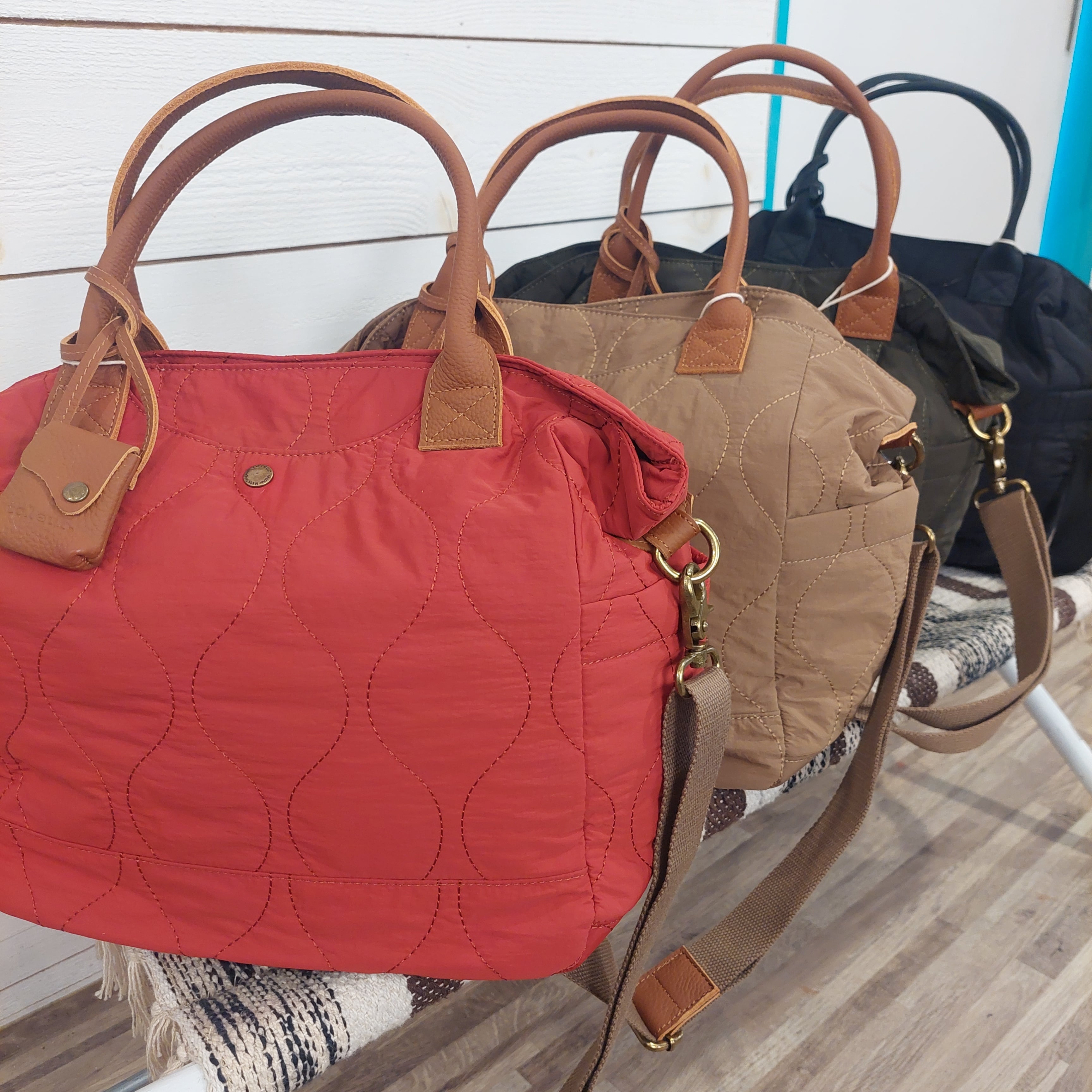 toleur ナイロンキルティング2WAYトート   P-442