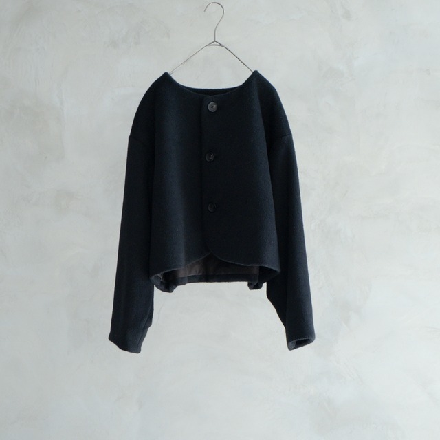 the last flower of the afternoon　時雨る森 wide jaket（ワイドジャケット）