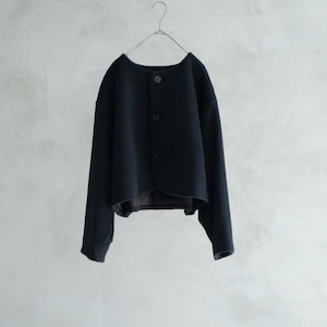 the last flower of the afternoon 時雨る森 wide jaket(ワイドジャケット)