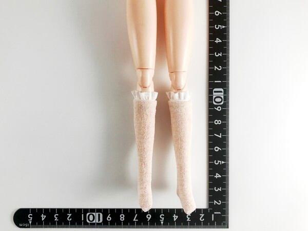 ドールアクセサリ 1/6 女性用 靴下 ストッキング ライトピンク TKDG23G86-4 - 画像1