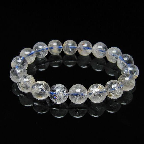 ホワイトガーデンファントムクォーツ ブレスレット 11mm [M便 1/10] 111-16675