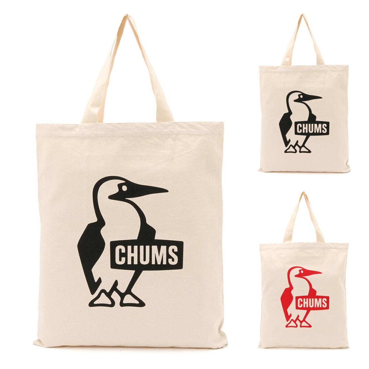 チャムス CHUMS ブービー ビッグキャンバストート Booby Big Canvas Tote CH60-3310