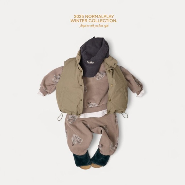 《予約》normal play ¨ latte duck down vest