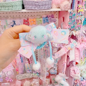 【M4】54-12たれ耳マスコットヘアゴム