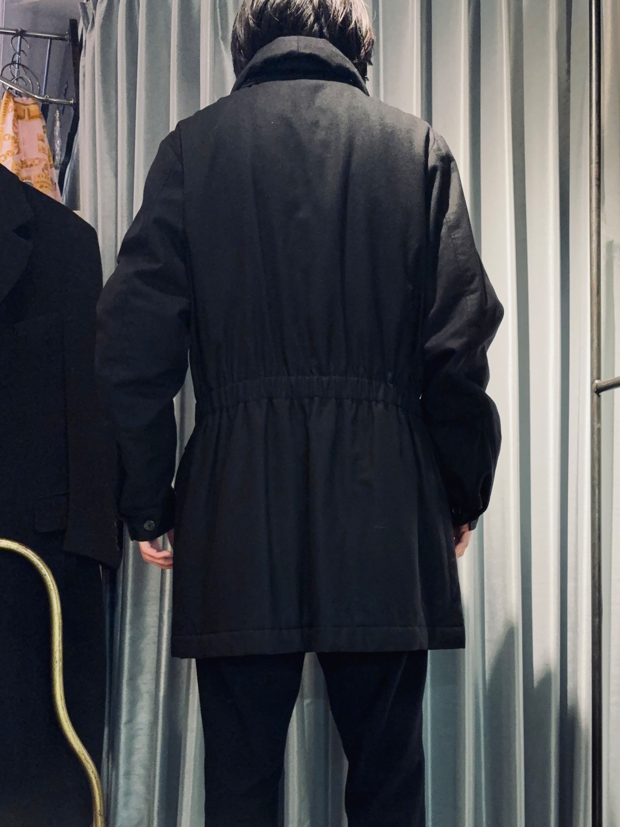 2010AW YVES SAINT LAURENT by Stefano Pilati wool coat