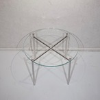 Bello Select サイドテーブル コーヒーテーブル ガラステーブル 円形 テーブル デザイナーズ家具 モダン ミニマル ミッドセンチュリー