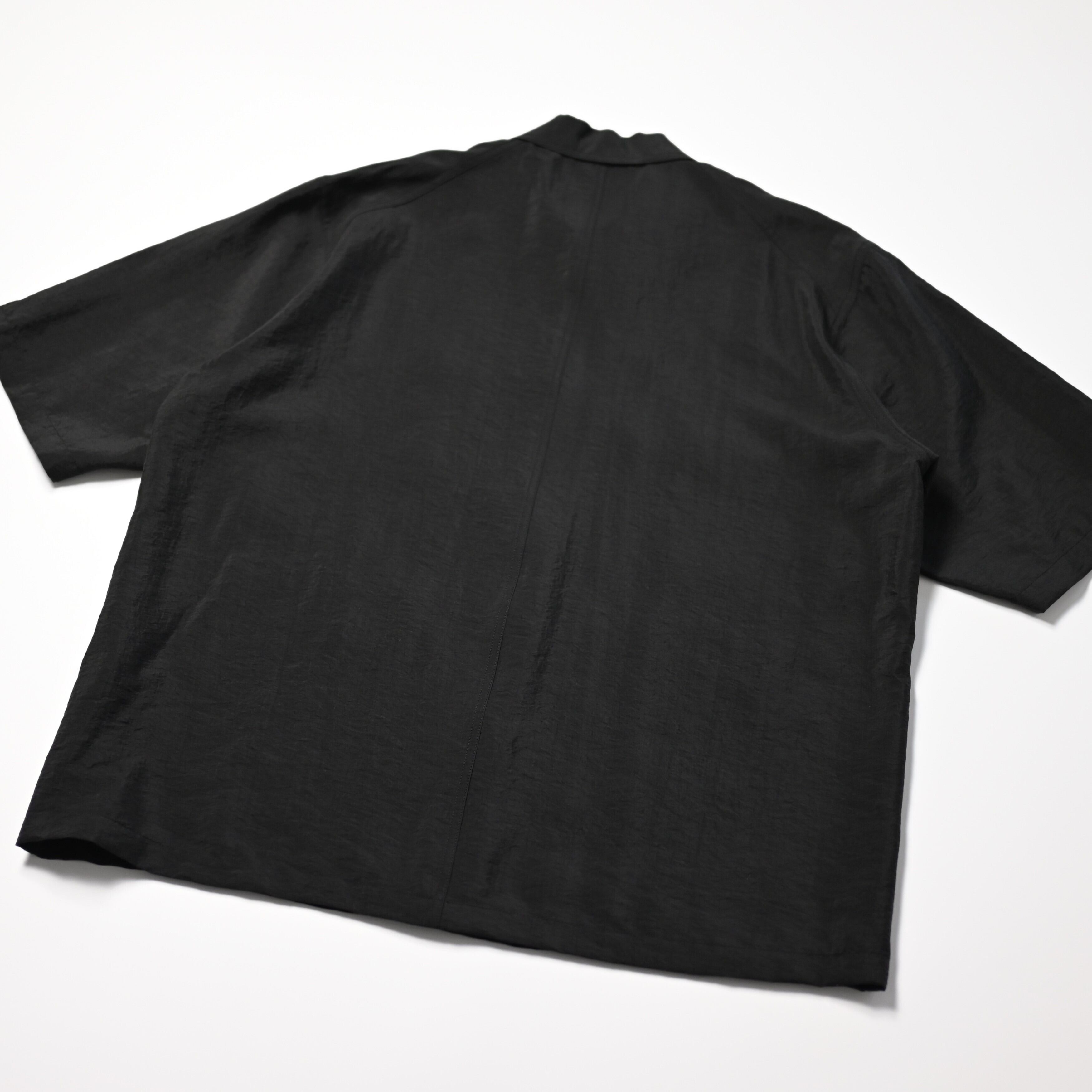 product twelve / Silk Nylon Short Sleeve Work Shirt | GANKO