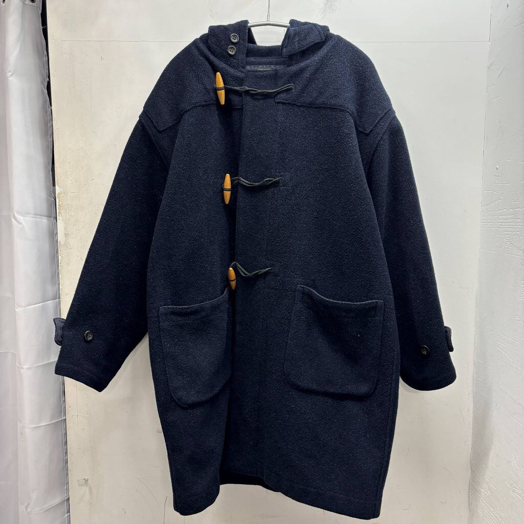 COMOLI コモリ 製品染めタイロッケンコート ネイビー 0 【表参道t03