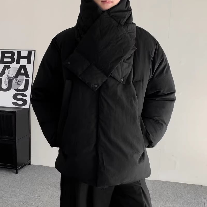 マフラー付き中綿ジャケット 1color MOJ0296