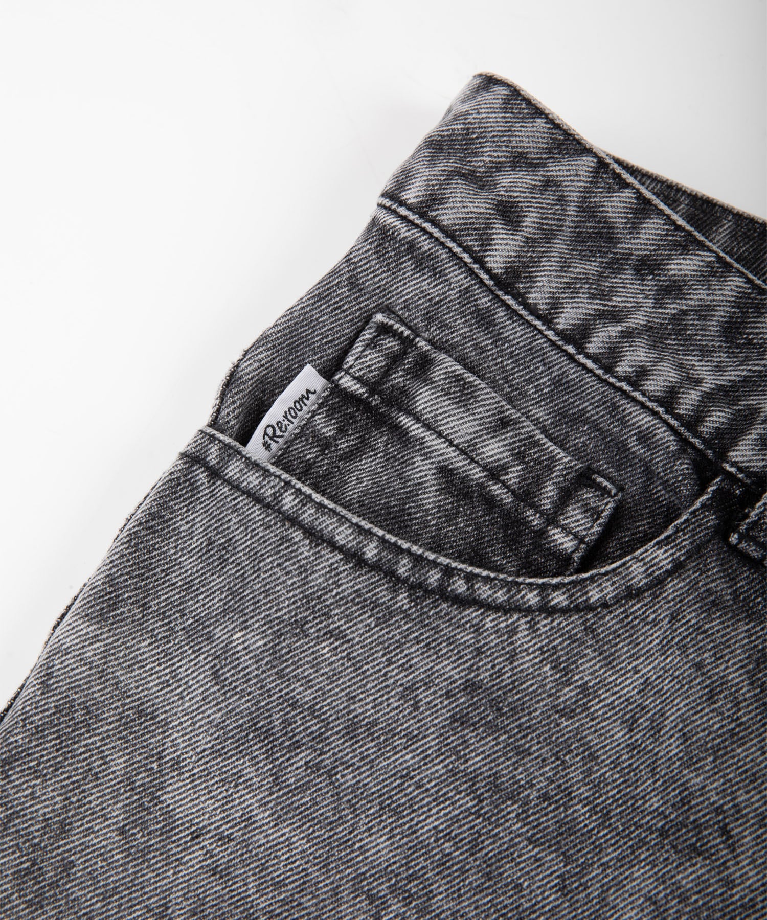 Re:room】CHEMICAL WASH TIGHT FIT STRAIGHT DENIM［REP225］ | #Re