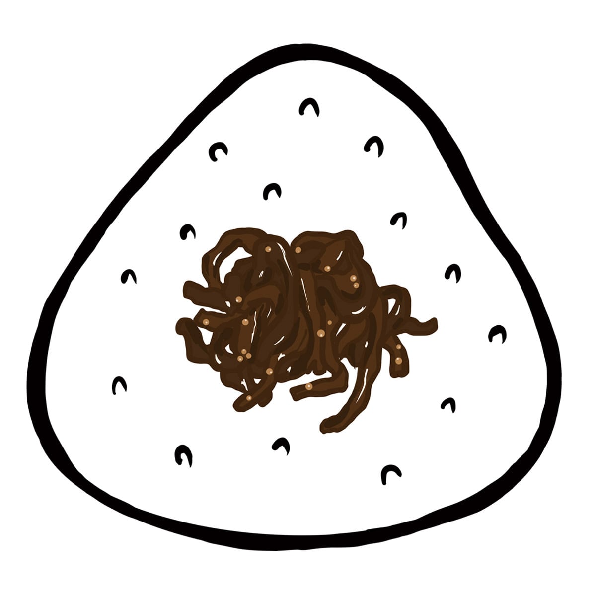 選べるデザイン おにぎり おもしろTシャツ os88 うめ 紅しゃけ いくら ツナマヨ 天むす こんぶ 焼たらこ 明太子