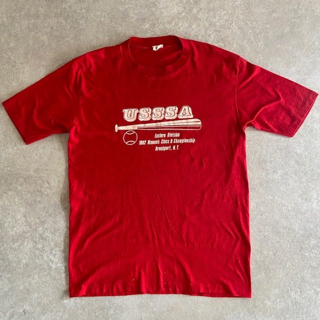 1980s  spruce  Tee  XL  Made in USA