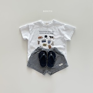 【BONITO】COW Tシャツ 80~130cm ホワイト 240514