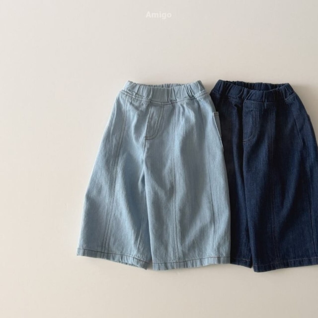 予約⌇amigo / Incision denim pants