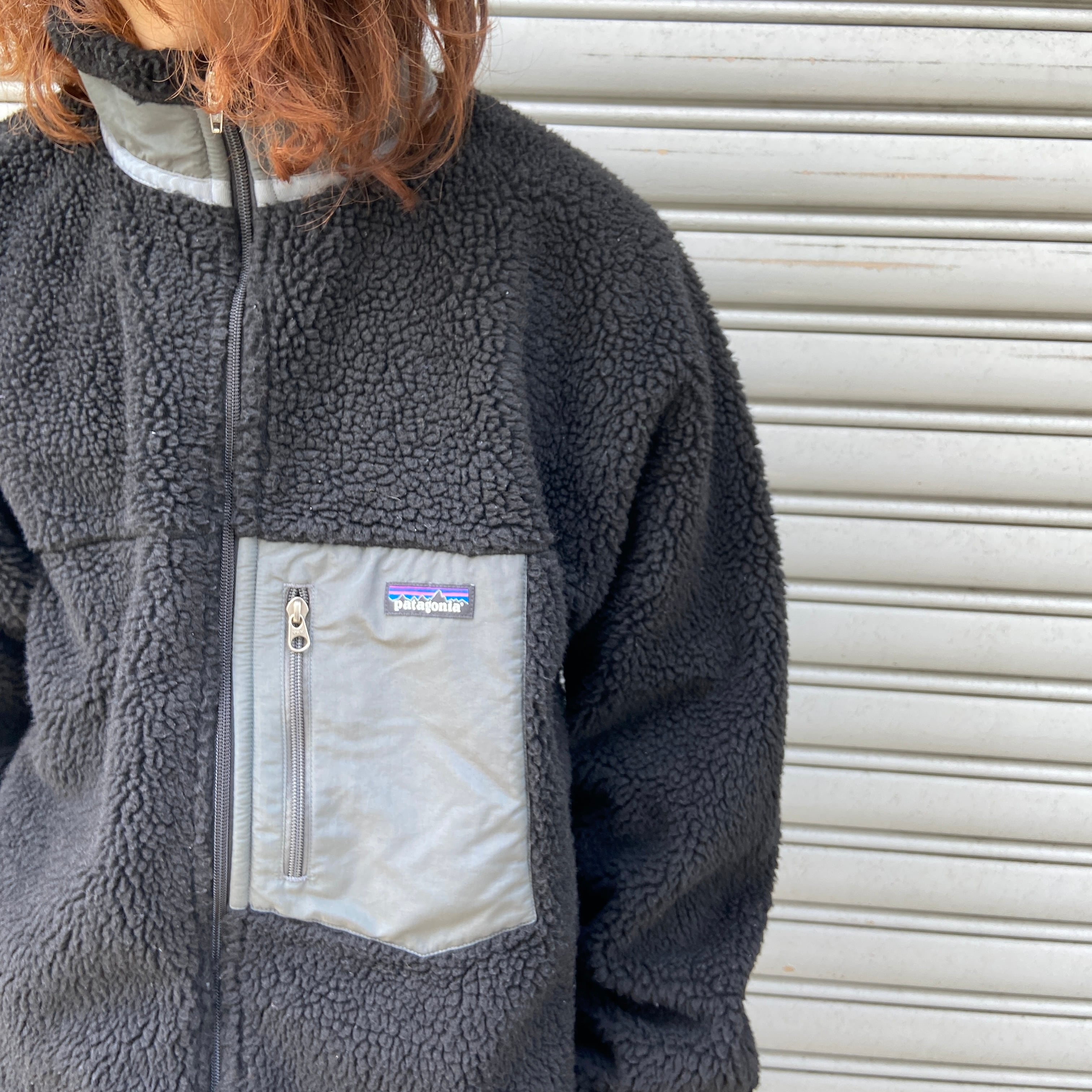 パタゴニア レトロXジャケット L Patagonia Retro 黒 フリース