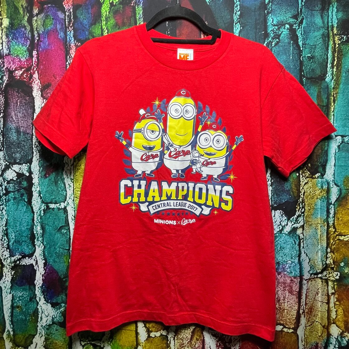 カープ連覇tシャツ2017 （B 781 安し 2017広島カープ サイズM ビール 
