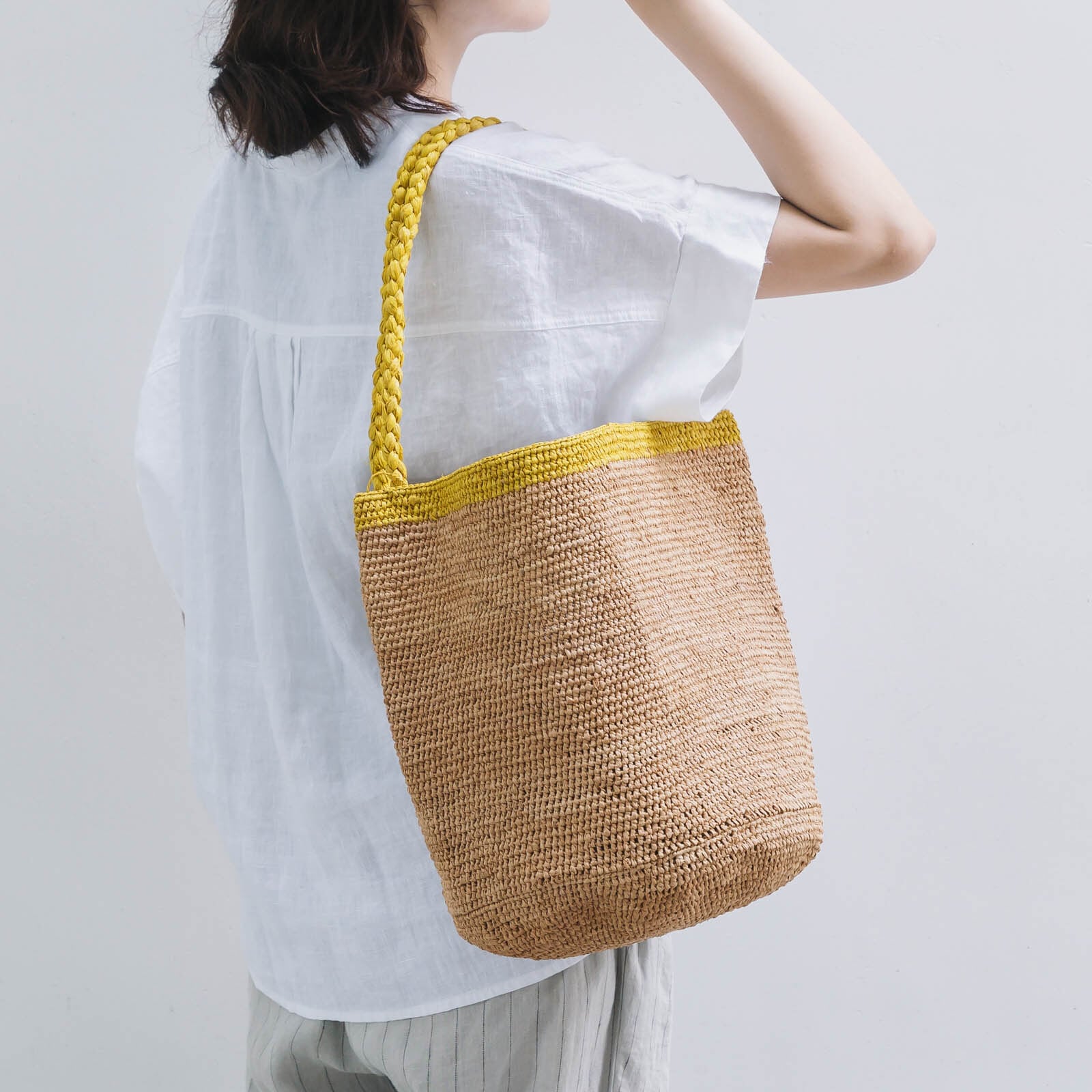 chanです　　　♡MADE IN MADAラフィアバッグ可愛い♡ Made in Mada 初夏に映える、ラフィアバッグ | Lino e Lina ONLINE SHOP